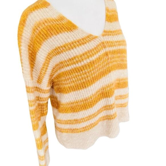 MADEWELL Space Dye Juniper V-Neck Pullover Sweater size M - Picture 8 of 9